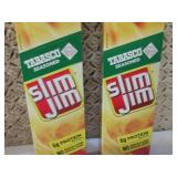 (C-1) 2 Boxes of Slim Jim Tabasco S...