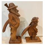 Carved Wood Nutcrackers