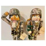 2 Military Limited Edition Nutcrackers