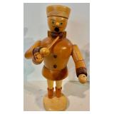 3 Carved Wood Smokers
