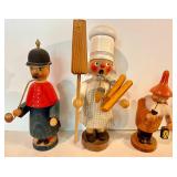 3 Wooden Smokers
