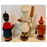 3 Wooden Smokers