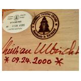 Christian Ulbricht Signed "Sun Face" Nutcracker
