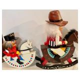 2 Rocking Nutcrackers