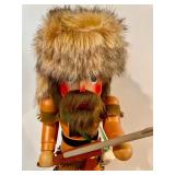 Holzkunst Christian Ulbricht Wyatt Earp and Davey Crockett Nutcrackers