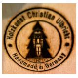 Holzkunst Christian Ulbricht Wyatt Earp and Davey Crockett Nutcrackers