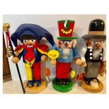 3 Steinbach Nutcrackers