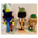 3 Erzgebirge Nutcrackers