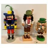 3 Erzgebirge Nutcrackers