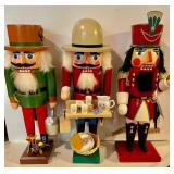 3 Erzgebirge Nutcrackers