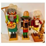 3 Steinbach Nutcrackers