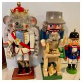 3 Erzgebirge Nutcrackers