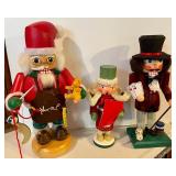 3 Erzgebirge Nutcrackers