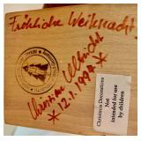 Holzkunst Nutcracker signed by Christian Ulbricht