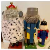 3 Erzgebirge Nutcrackers