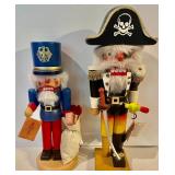 2 Holzkunst Nutcrackers signed by Christian Ulbricht