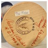 2 Holzkunst Nutcrackers signed by Christian Ulbricht