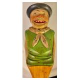 4 Carved Wood Nutcrackers