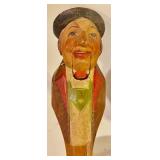 4 Carved Wood Nutcrackers