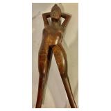 Wooden Lady Nutcracker