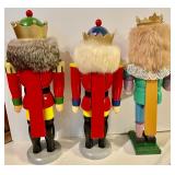 3 Erzgebirge Nutcrackers