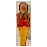 4 Carved Wood Nutcrackers