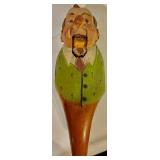 4 Carved Wood Nutcrackers
