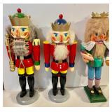 3 Erzgebirge Nutcrackers