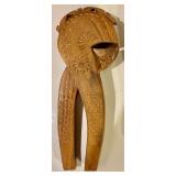 4 Carved Wood Nutcrackers