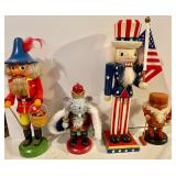 4 Nutcrackers
