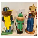 3 Erzgebirge Nutcrackers