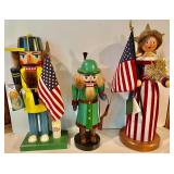 3 Erzgebirge Nutcrackers
