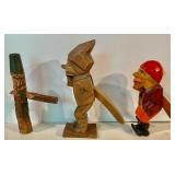 Carved Wood Nutcrackers