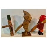 Carved Wood Nutcrackers