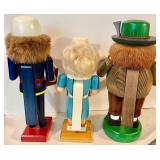 3 Erzgebirge Nutcrackers