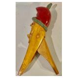 3 Carved Wood Nutcrackers