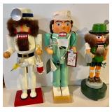 3 Erzgebirge Nutcrackers