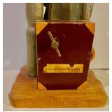 Carved Wood Wine and Bottle Opener