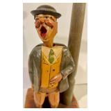Carved Wood Wine and Bottle Opener