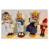 4 Small Nutcrackers