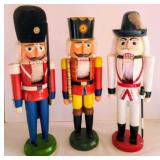Set of Three Amazing Nutcrackers