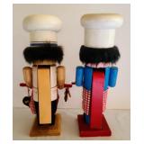Set of Two Chef Nutcrackers