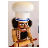 Set of Two Chef Nutcrackers