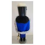 Erzgebirgische Blue Solider Nutcracker