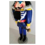 Erzgebirgische Blue Solider Nutcracker