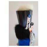 Erzgebirgische Blue Solider Nutcracker
