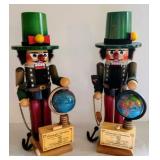Set of 2 Christof Columbus Steinbach Nutcrackers