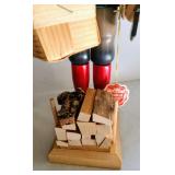 Set of 2- Hunting and Fishing Nutcracker