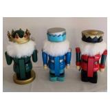 Set of three Dazzling Nutcrackers