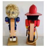 Set of two Funky Ulbricht Nutcrackers